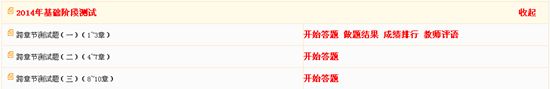 2014初級(jí)會(huì)計(jì)職稱 基礎(chǔ)階段跨章節(jié)測試