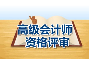 寧夏2015年高級會計(jì)師資格申報(bào)范圍
