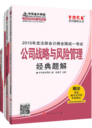 2015年注冊(cè)會(huì)計(jì)師“夢(mèng)想成真”輔導(dǎo)書(shū)五冊(cè)直達(dá)-公司戰(zhàn)略與風(fēng)險(xiǎn)管理