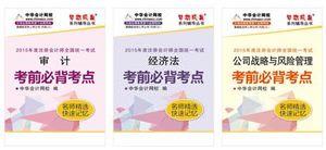 注冊會計(jì)師考前必背考點(diǎn)電子書
