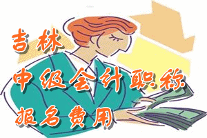 2016年吉林中級會(huì)計(jì)師報(bào)名費(fèi)用