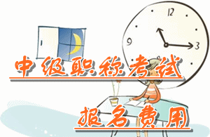 中級會計(jì)職稱考試報(bào)名費(fèi)用