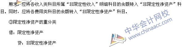 中級會計職稱考試《中級會計實務(wù)》高頻考點(diǎn)：民間非營利組織