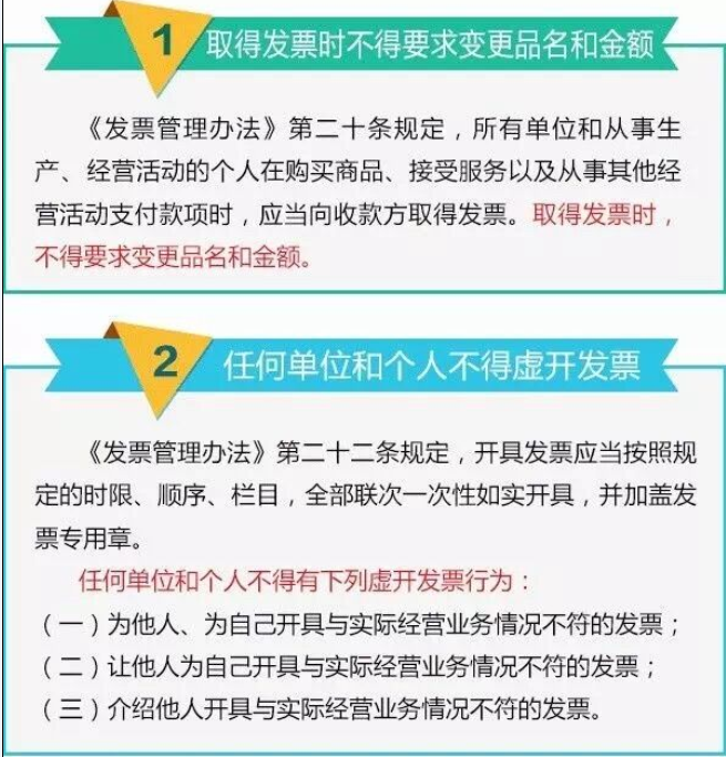 【實務】正確使用發(fā)票的十項基本規(guī)定