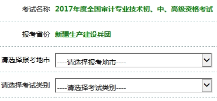 2017年審計(jì)師考試報(bào)名入口開(kāi)通