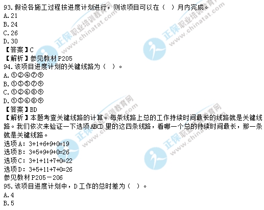 2017中級(jí)經(jīng)濟(jì)師建筑專業(yè)試題及答案解析