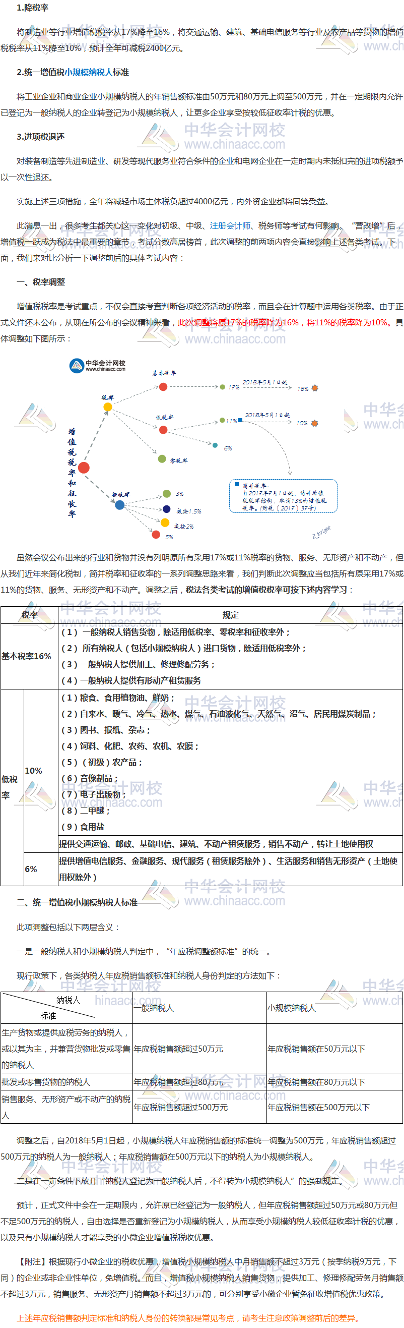 增值稅改革對(duì)稅務(wù)師考試有何影響？