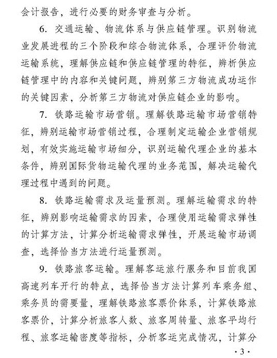 2018年經(jīng)濟(jì)師考試中級鐵路考試大綱