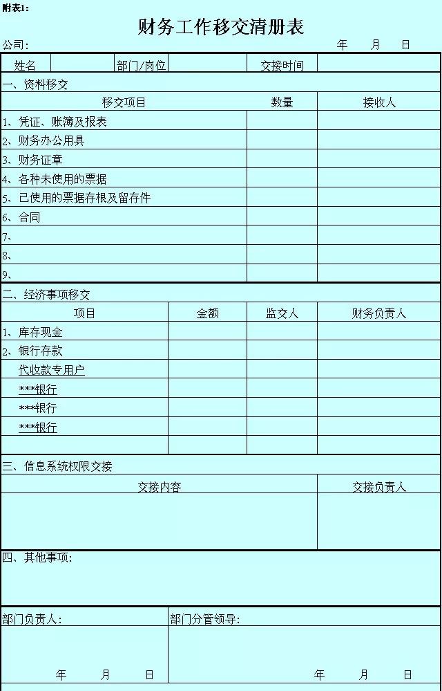 有了這份寶典 財會人交接不犯愁！