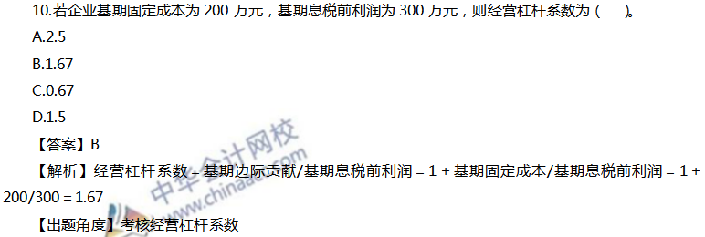 中級會計考試涉及考點這么多！