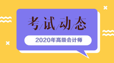 浙江2020年高級會計師報名條件