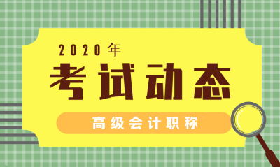 2020浙江高級(jí)會(huì)計(jì)師報(bào)名條件