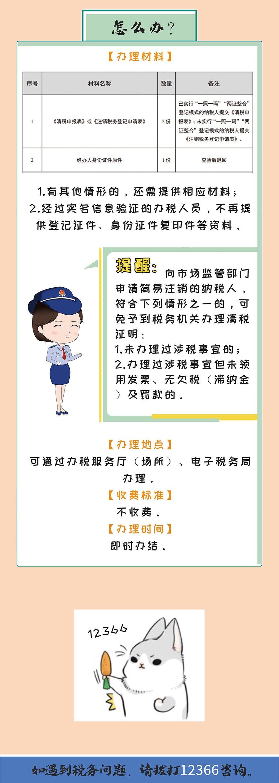 稅務(wù)注銷簡化啦！辦理流程看這里～