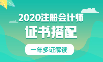 原來(lái)這些證書可以和注會(huì)一起考！