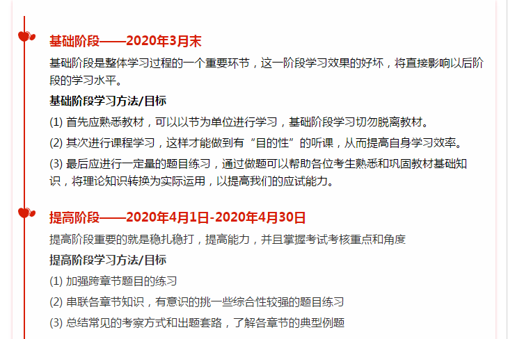 2020年初級備考有哪些重要時間節(jié)點(diǎn) 三大階段要注意！