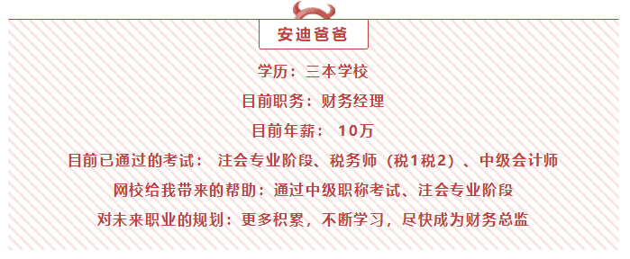 扭轉(zhuǎn)命運！三本學(xué)歷+考注會證=財務(wù)經(jīng)理！