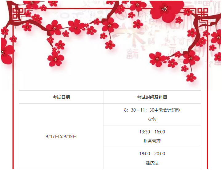 統(tǒng)一回復(fù)：報考2020年中級會計職稱之政策問題篇