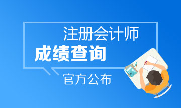 江蘇南京cpa2019年成績(jī)查詢?nèi)肟谝验_通！