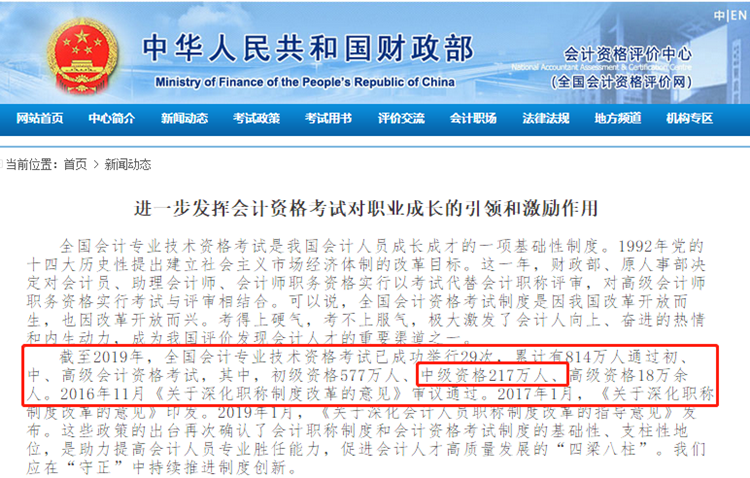 中級會計職稱通過率太低 考生該如何應(yīng)對？