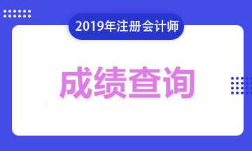 2019年吉林注冊會計師考試成績查詢入口