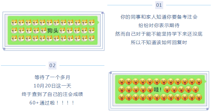 微信新表情 像極了注會考生的日常！