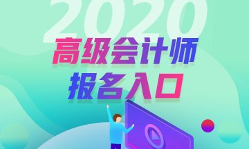 2020年高級(jí)會(huì)計(jì)師考試報(bào)名入口3月10日開通