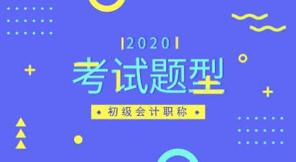 新疆2020年初級會計職稱考試題型都有哪些？