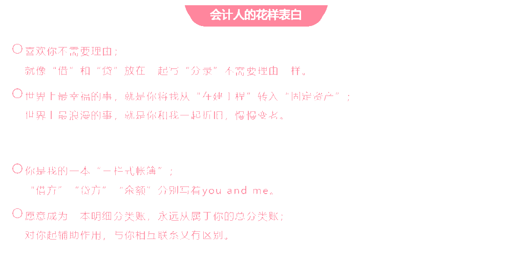 TO中級會計職稱考生：你有一份情人節(jié)禮物待查收！