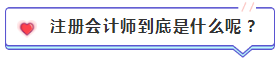 注會(huì)含金量到底有多高？猛戳！