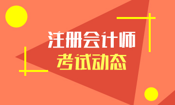 注冊會(huì)計(jì)師考試動(dòng)態(tài)