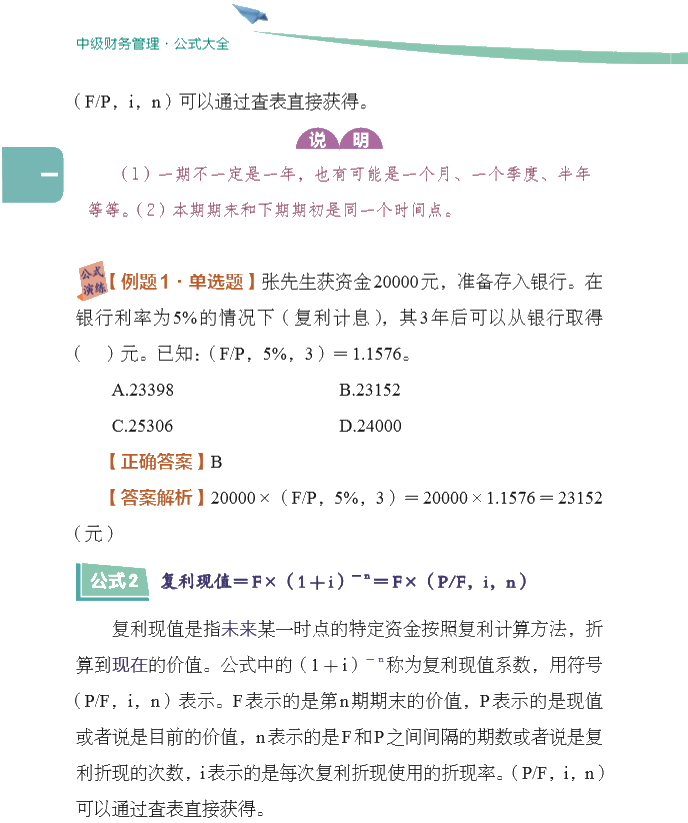 【好書試讀】中級財務管理《公式大全》搶先看！