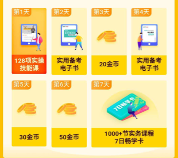 7天打卡挑戰(zhàn) 領(lǐng)書課大禮包 你敢應(yīng)戰(zhàn)嗎？