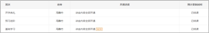 注意！中級會計特色暢學班基礎學習階段全部開通！