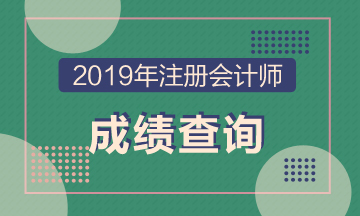 貴州2020年注會考試成績查詢時間