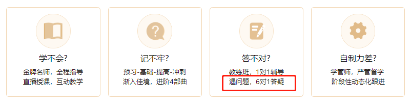 中級(jí)VIP簽約特訓(xùn)班6對(duì)1答疑模式 讓你的問題不過夜！