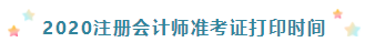 浙江杭州2020年注冊(cè)會(huì)計(jì)師準(zhǔn)考證打印時(shí)間已發(fā)布！