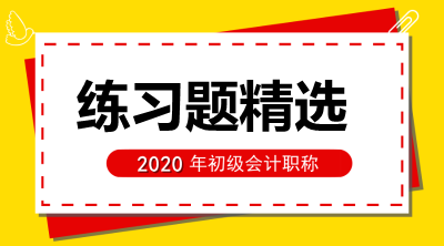 2020年初級會(huì)計(jì)考試《初級會(huì)計(jì)實(shí)務(wù)》練習(xí)題精選（六十九）