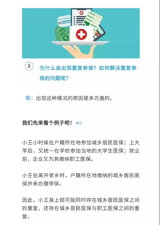 重復(fù)參保繳費能不能享受雙重報銷待遇？答案是……