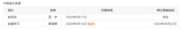 2021VIP中級(jí)會(huì)計(jì)實(shí)務(wù)新課已開通！郭淑榮：聽課和爬山你選！