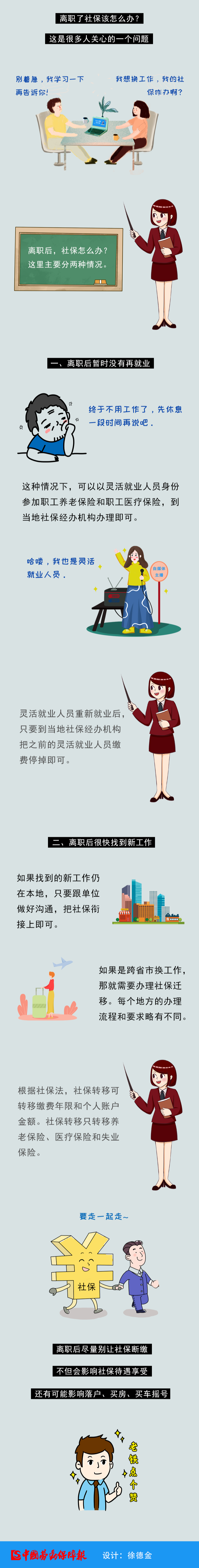 離職了，社保還要不要交？