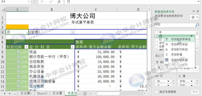 如何用Excel編制試算平衡表？操作方法送給你！