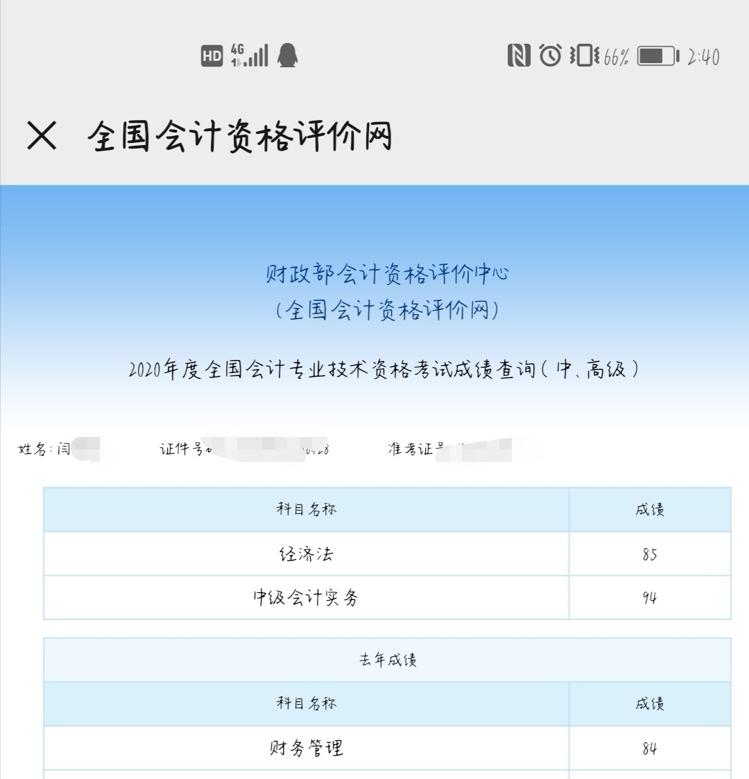恭喜！中級(jí)會(huì)計(jì)職稱來(lái)報(bào)喜 高分學(xué)員頻出！