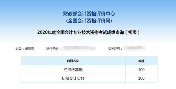 初級會計大齡寶媽雙科滿分一次過！快來沾喜氣學(xué)經(jīng)驗~