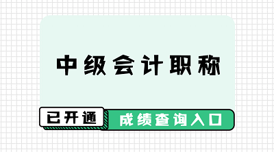 2020廣西來賓市中級(jí)會(huì)計(jì)考試成績(jī)查詢?nèi)肟陂_通！