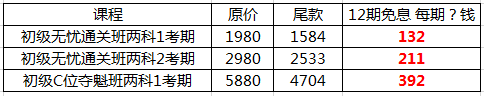 你好 爽11尾款人 支付尾款馬上開課！