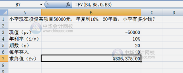 財務函數(shù)公式及其應用 會計必備！