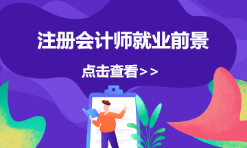 注冊會計(jì)師可以從事哪些工作？就業(yè)前景如何？