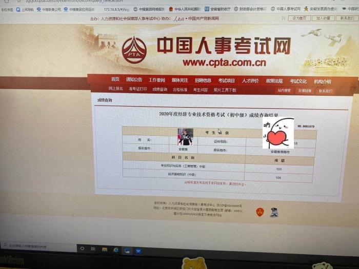 【備考那些事兒】放飛的少年，進(jìn)擊的中級(jí)經(jīng)濟(jì)師-考試成績(jī)
