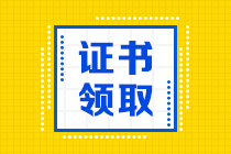 山東2020初中級(jí)經(jīng)濟(jì)師證書領(lǐng)取時(shí)間公布了嗎？