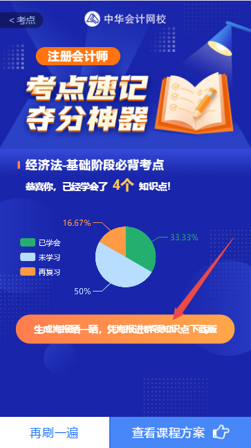 @全體考生：注會(huì)考點(diǎn)速記奪分神器上線！免費(fèi)使用說(shuō)明書(shū)>